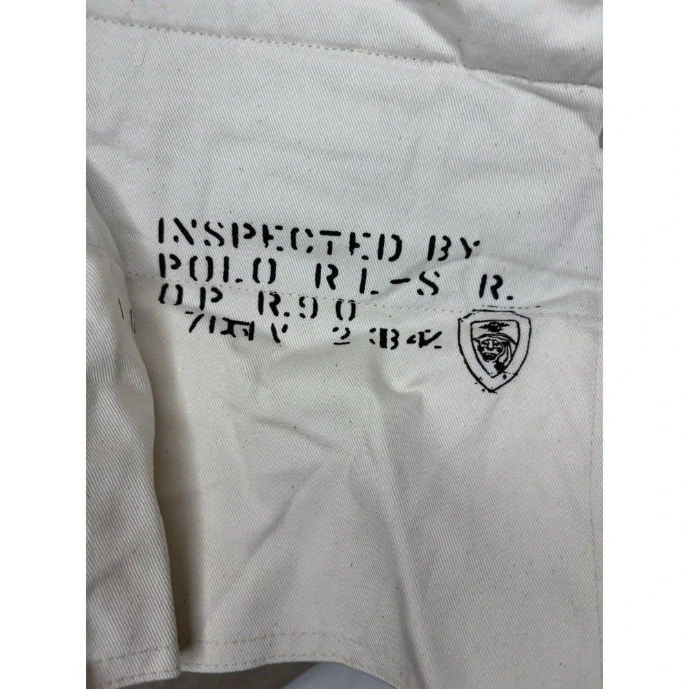 Polo Ralph Lauren Pants Slim Fit 34x32 Khaki Cargo Military Surplus Utility NWT